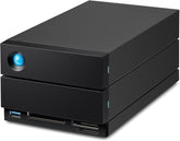 LaCie 2big Dock STLG40000400 40TB Thunderbolt 4 External Desktop Drive